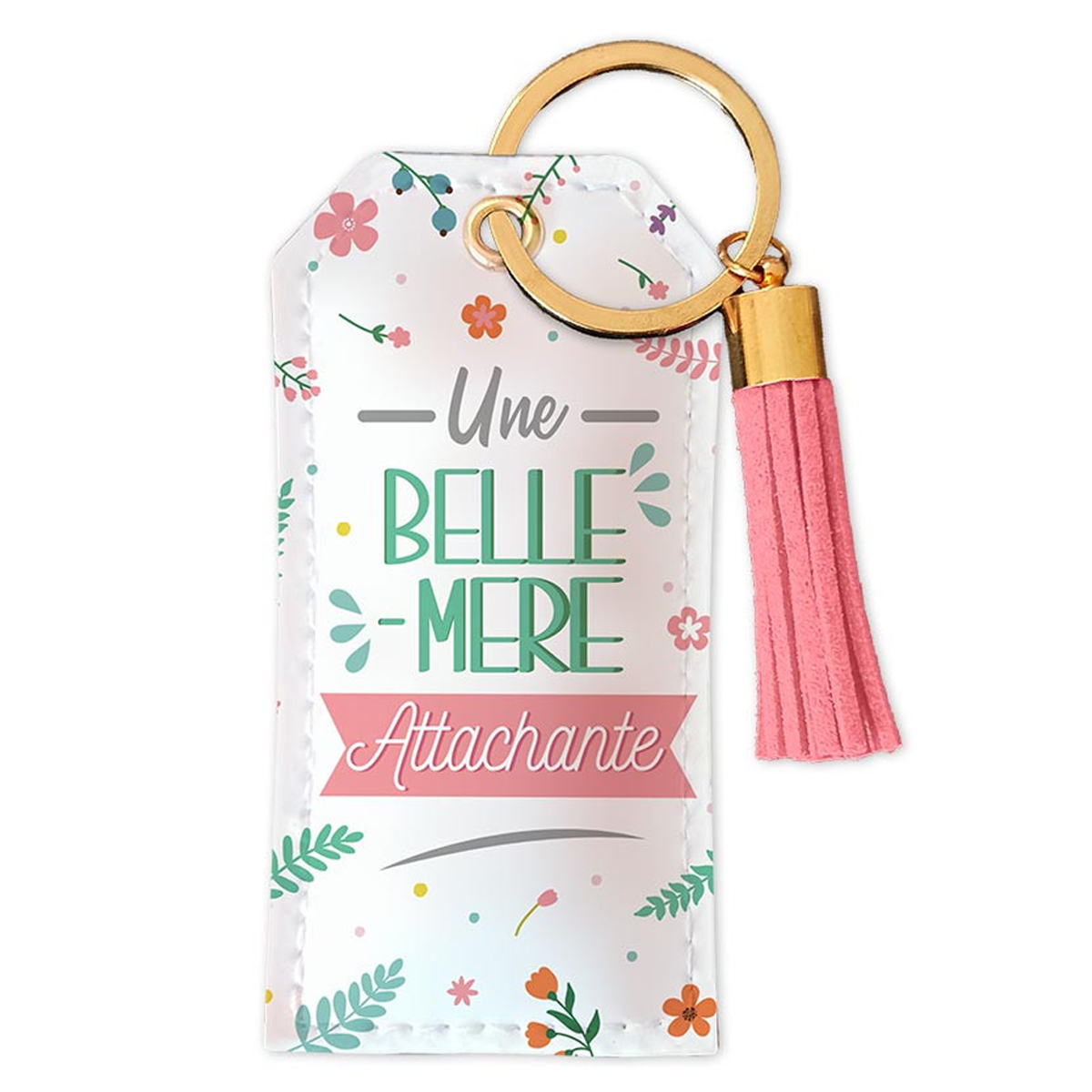 Porte-clés \'Belle-Mère\' Une Belle-Mère attachante - 90x45 mm - [R5458]