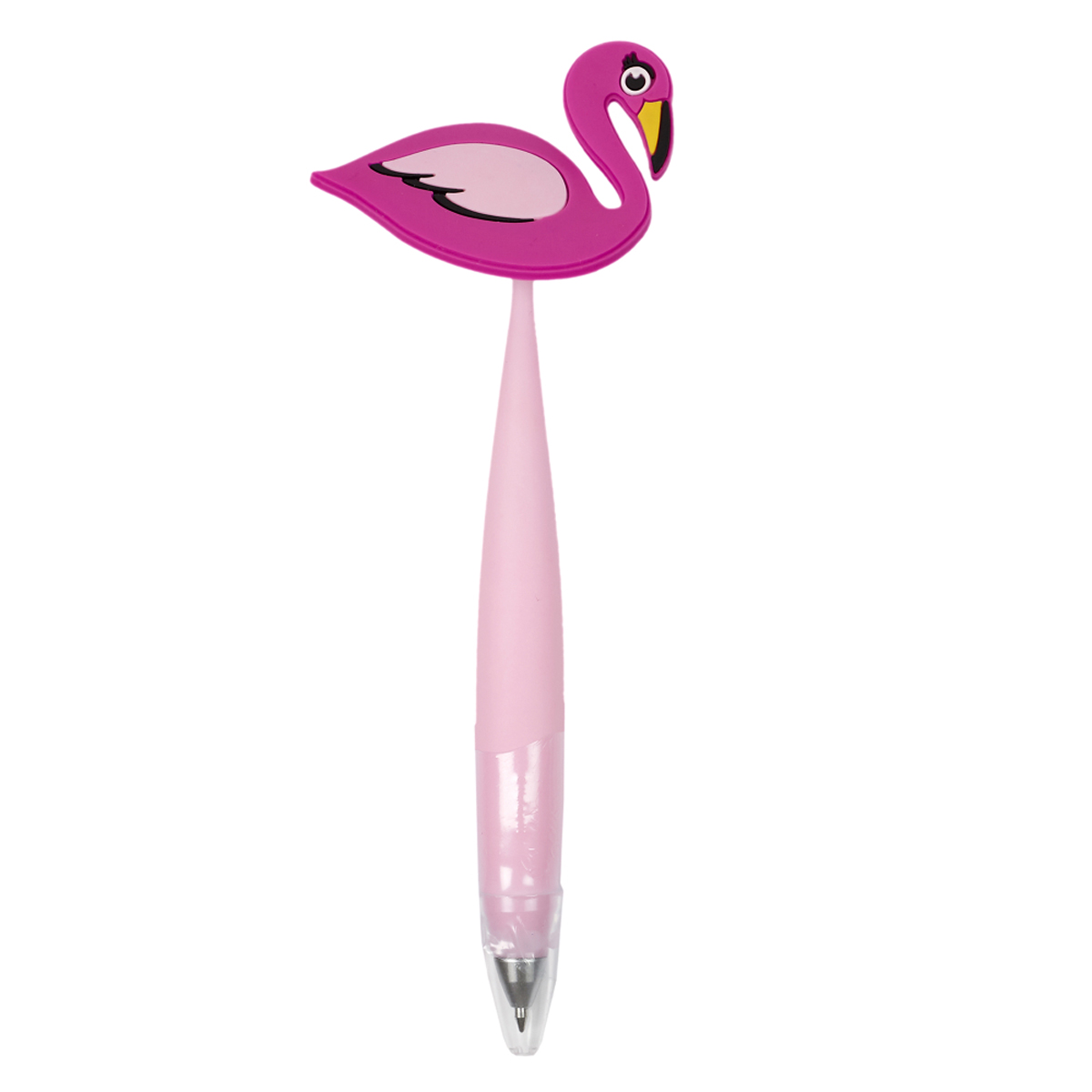 Stylo fantaisie \'Flamant Rose\' rose - 165 mm - [A1679]