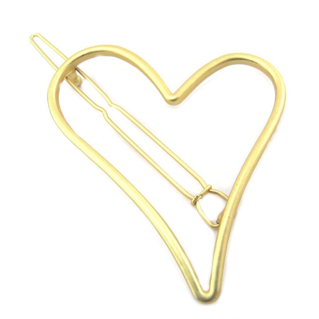 Barrette boule \'Love\' doré - 75x5 cm - [P3851]