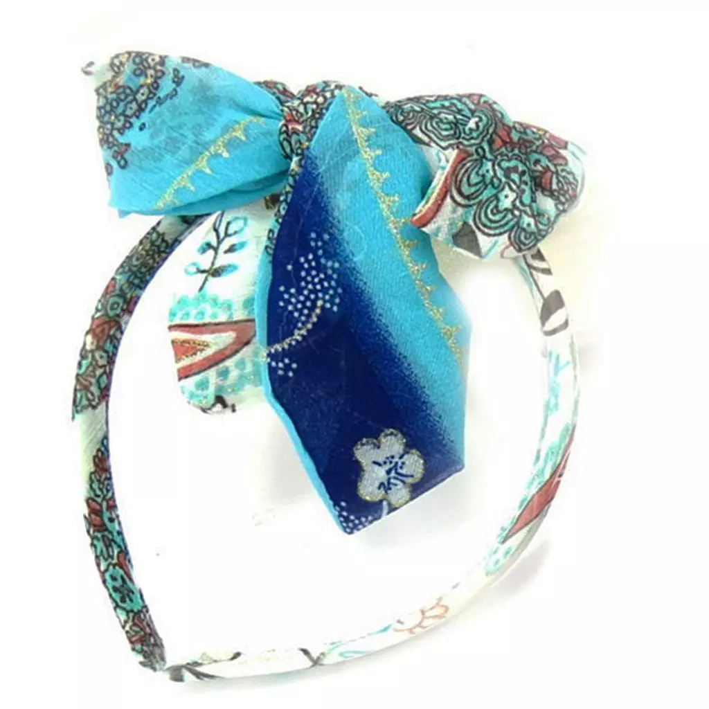 les trésors de lily Serre tête 'Liberty' bleu [R6316]