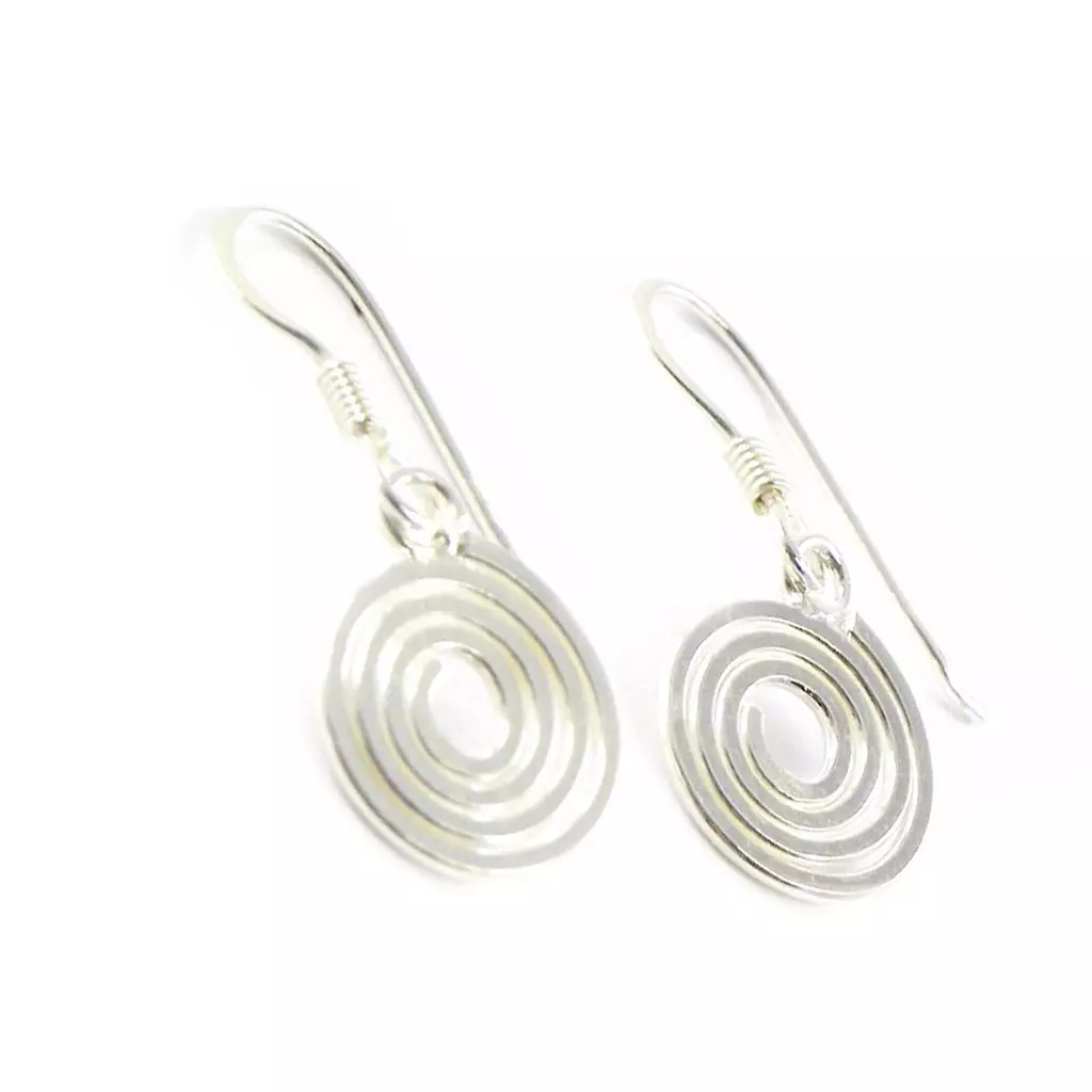 les trésors de lily Boucles Argent 'Chorégraphie' [I0017]