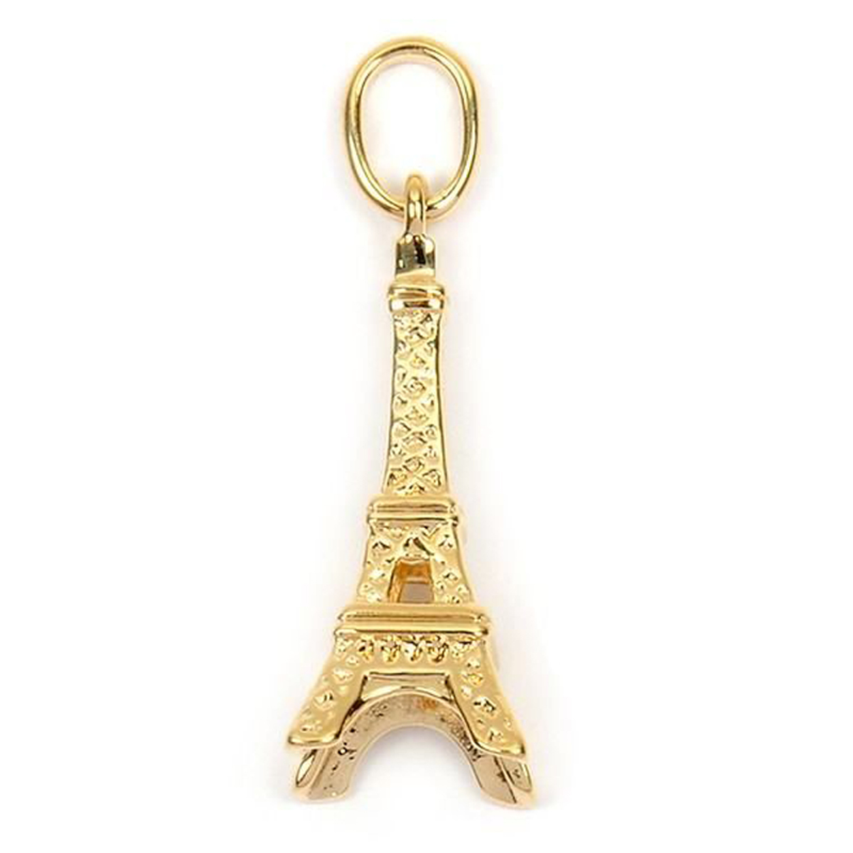 Pendentif Plaqué Or \'Tour Eiffel\' doré - 20x8 mm - [L4368]