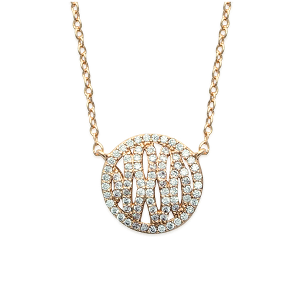 Collier Plaqué Or \'Sissi\' blanc doré - 14 mm - [L5651]