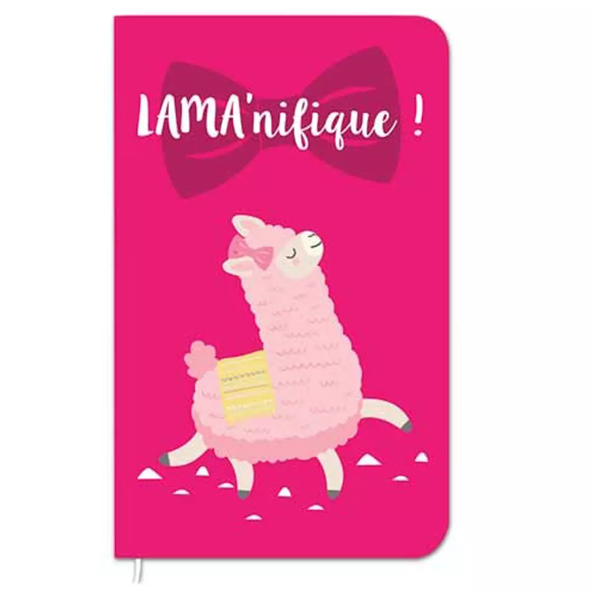 les trésors de lily Carnet de notes 'Lama Mania' rose (Lama' nifique ) 145x9 cm (72 pages) [Q0876]