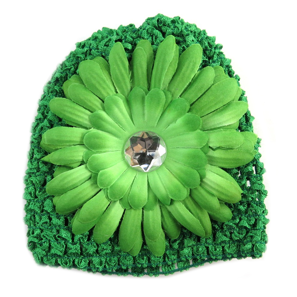 Bonnet enfant \'Petite Lily\' vert - [Q5225]