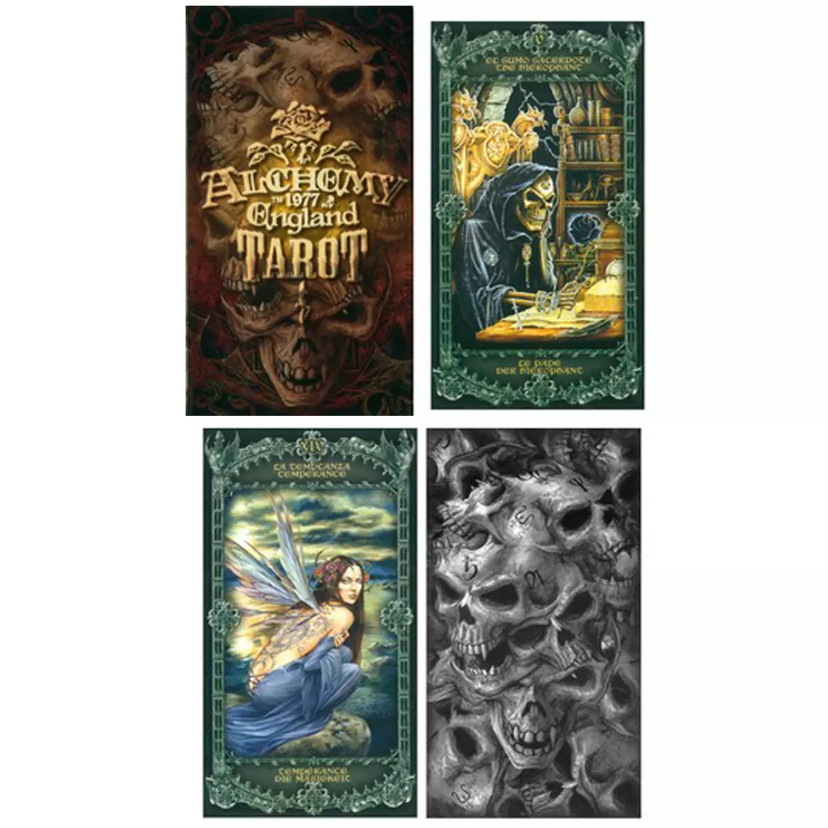 les trésors de lily Tarot Créateur 'Alchemy' marron (England 1977) 115x6x3 cm [A0945]