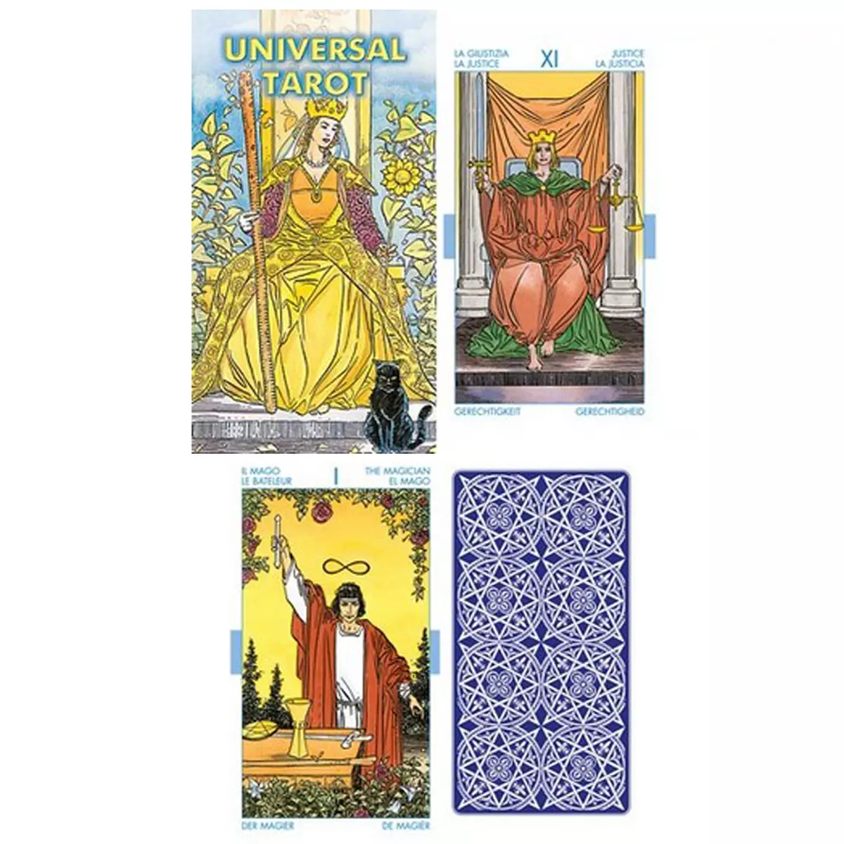 les trésors de lily Tarot Créateur 'Tarot Universel' 12x7x3 cm [A1211]