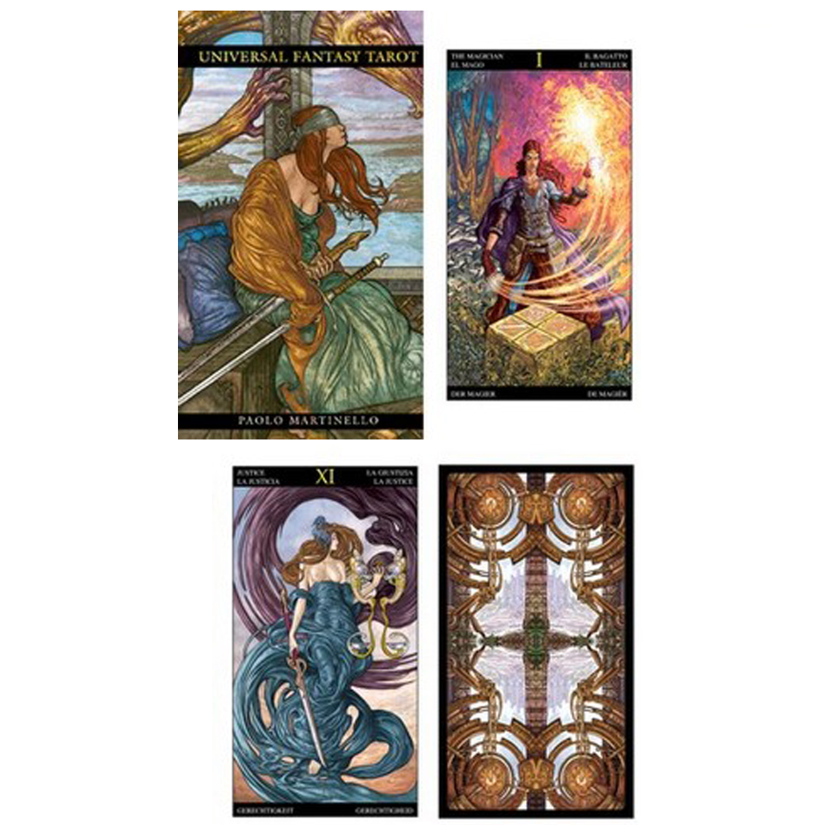 Tarot Créateur \'Universal Fantasy\' - 12x7x3 cm - [A1212]