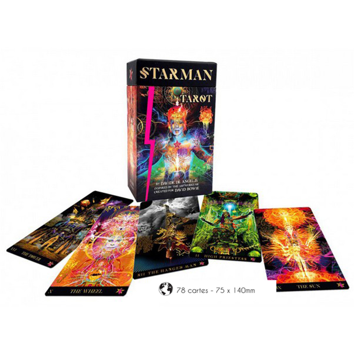 Tarot collector \'Starman\' multicolore - 125x8x5 cm - [A2003]
