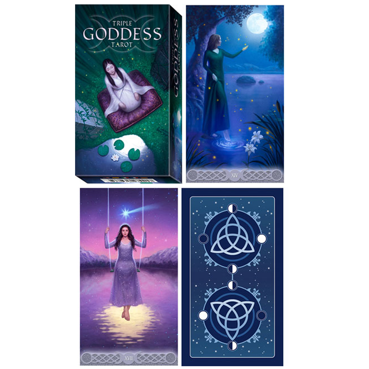 Tarot Créateur \'Triple Goddess\' - 12x7x3 cm - [A2124]