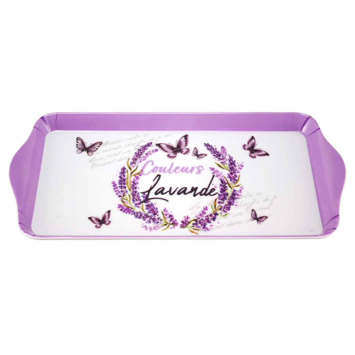 Plateau à cake mélamine \'Couleurs Lavande\' violet - 305x15 cm - [A2539]