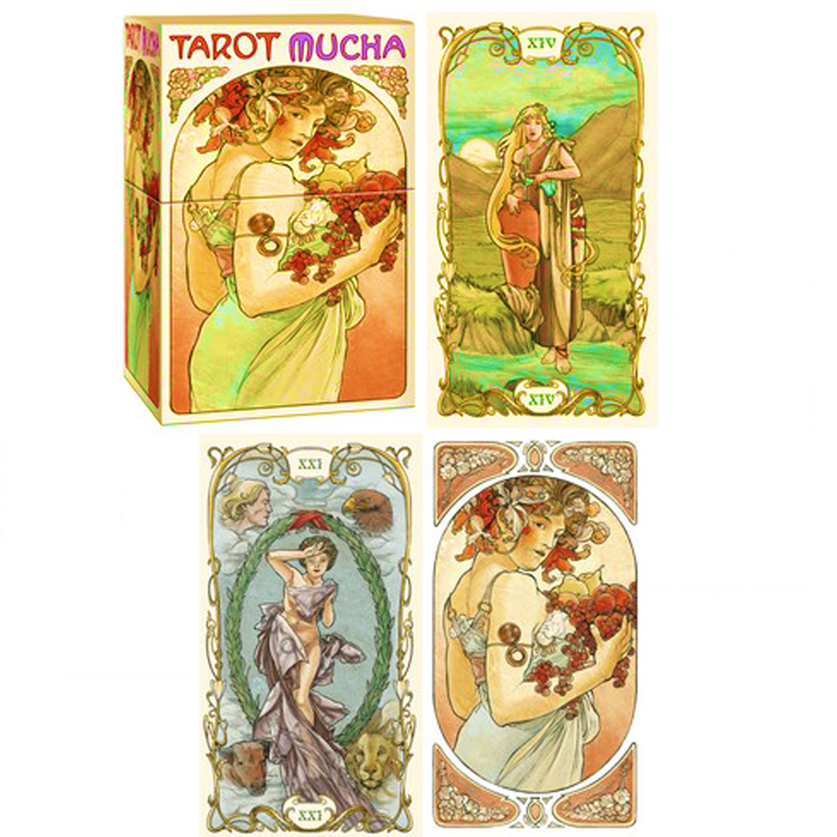 Tarot collector \'Mucha\'  - 125x8x5 cm - [A2962]