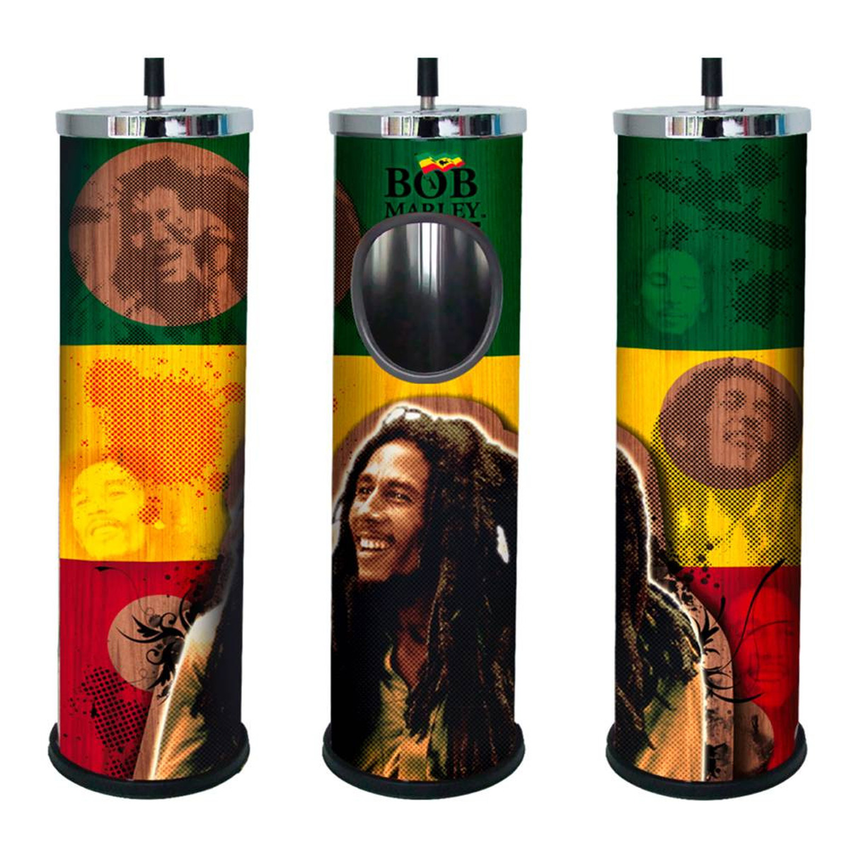 Cendrier géant \'Bob Marley\' multicolore - 64x14 cm - [A3712]