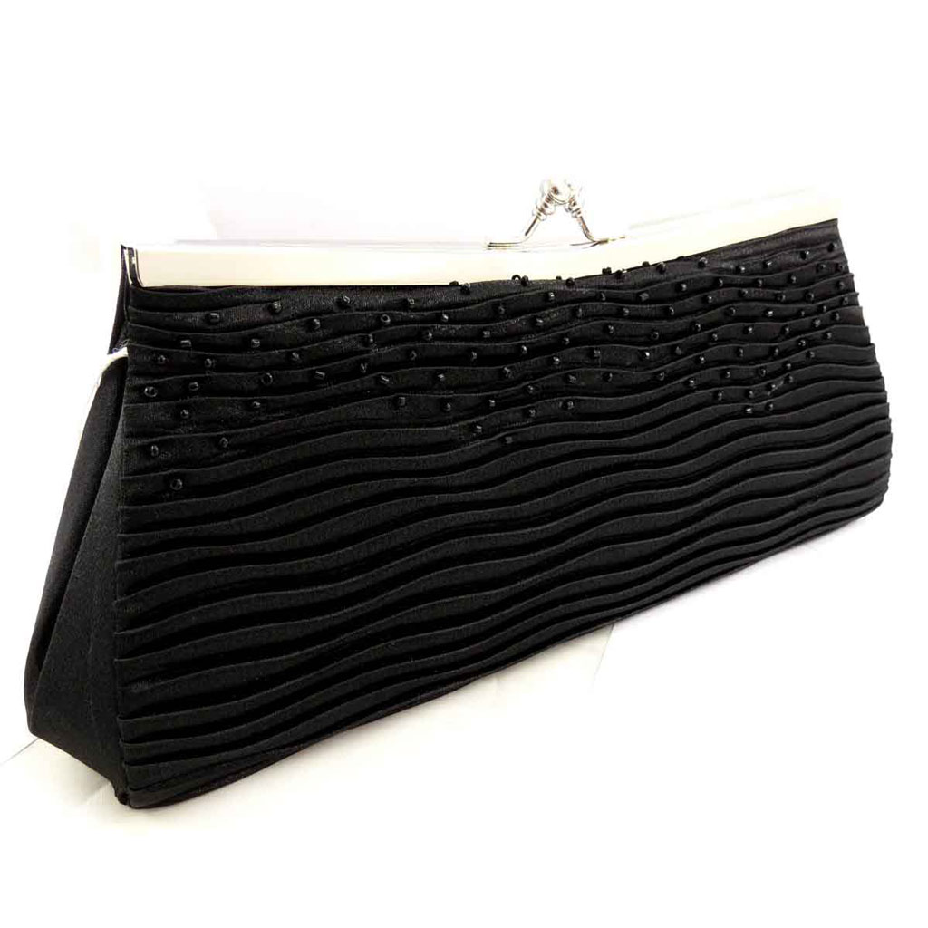 Sac Pochette \'Sirène\' Noir  - [E4088]