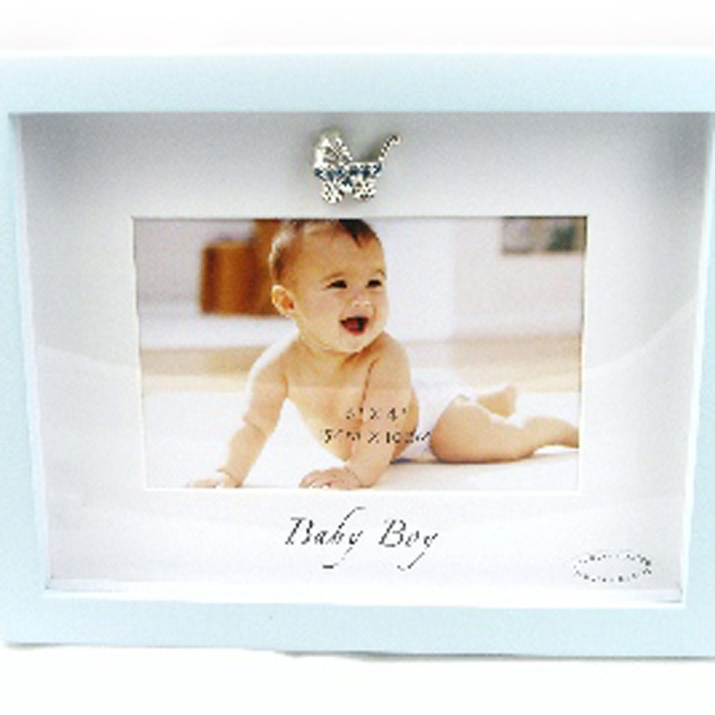 Cadre Photo \'Mon Ange\' bleu - [F9121]