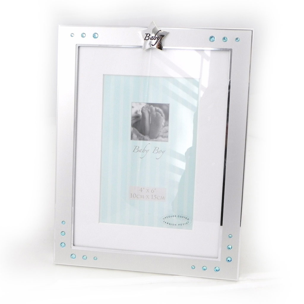 Cadre Photo \'Mon Ange\' bleu - [G7974]