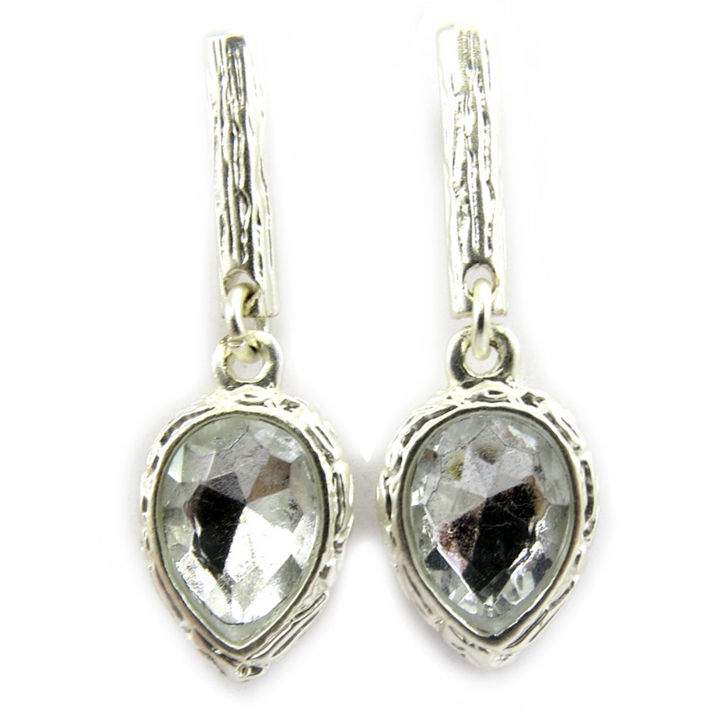 Boucles Créateur \'Illuminations\' blanc - [G8462]