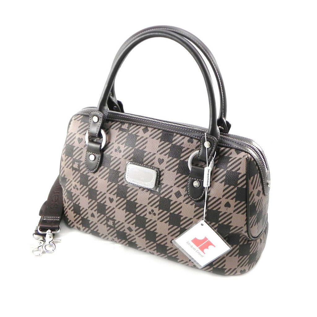 Sac \'Jacques Esterel\' marron - [H5846]