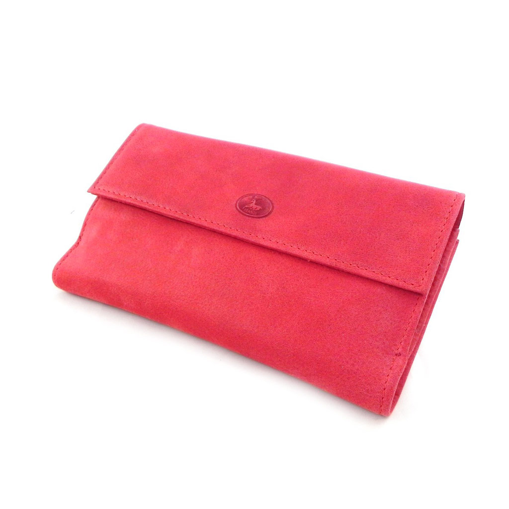 Compagnon Cuir \'Frandi\' rouge nubuck - [H7708]