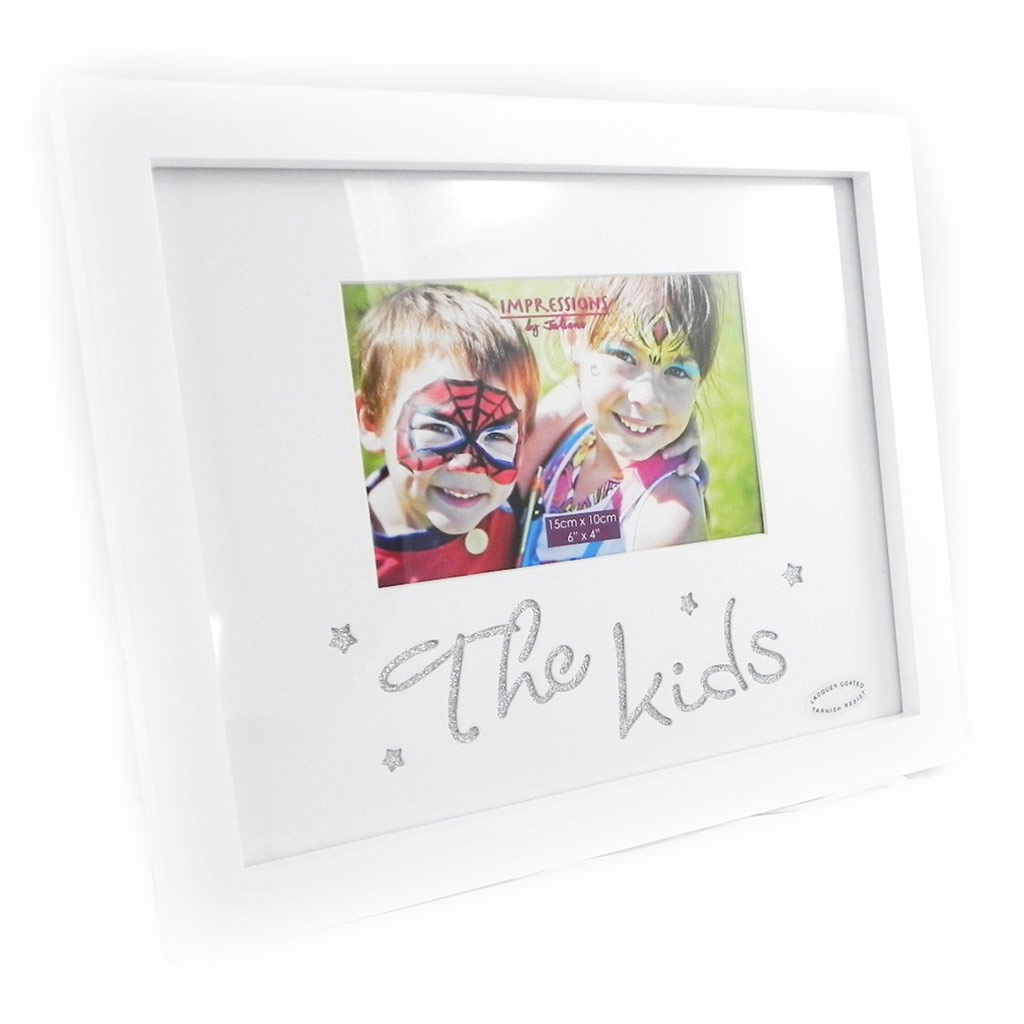 Cadre Photo \'The Kids\' blanc - [I0384]