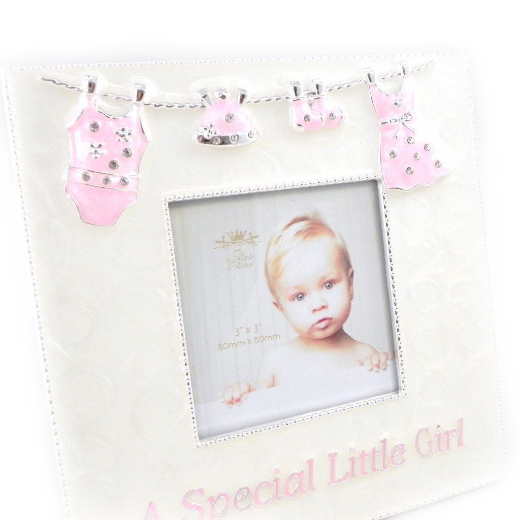 Cadre Photo \'Mon Ange\' rose - [I0540]