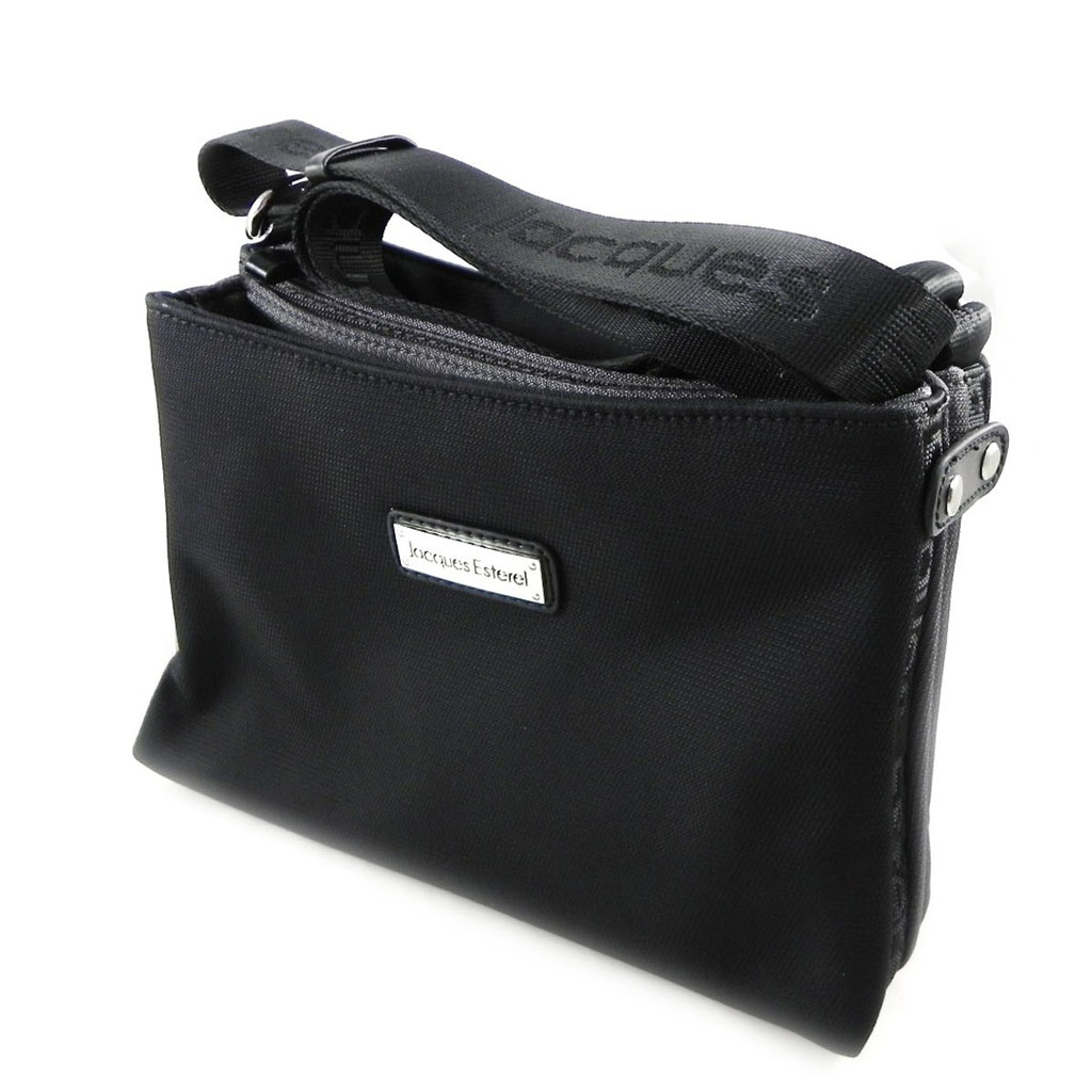 Sac réversible \'Jacques Esterel\' noir gris - [I1254]