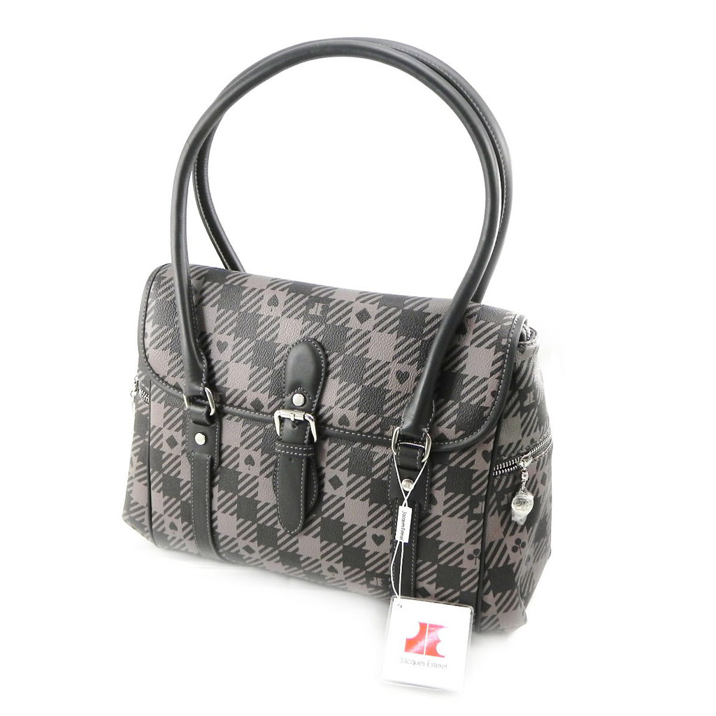 Sac \'Jacques Esterel\' gris foncé - [I1261]
