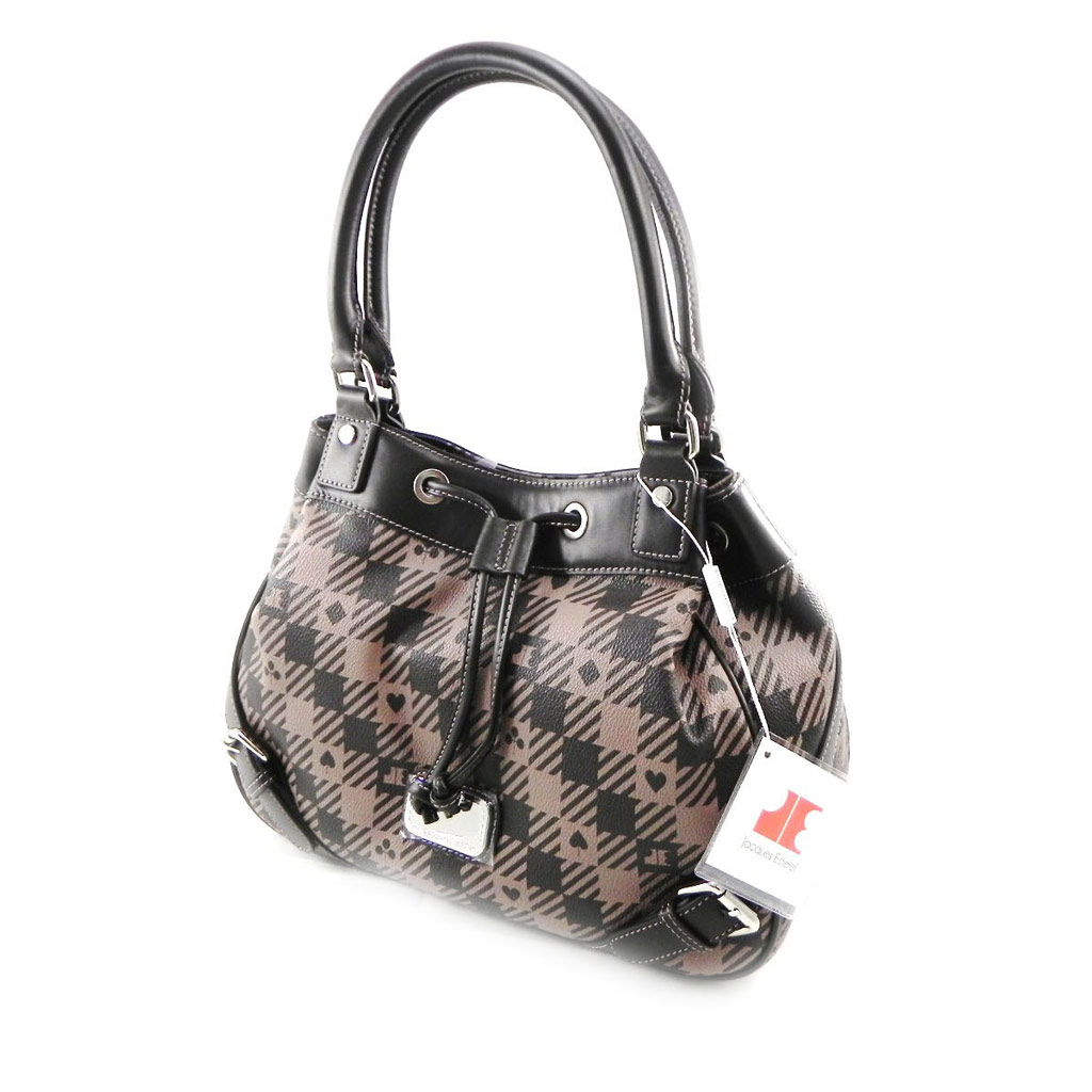 Sac bourse \'Jacques Esterel\' marron - [I1314]