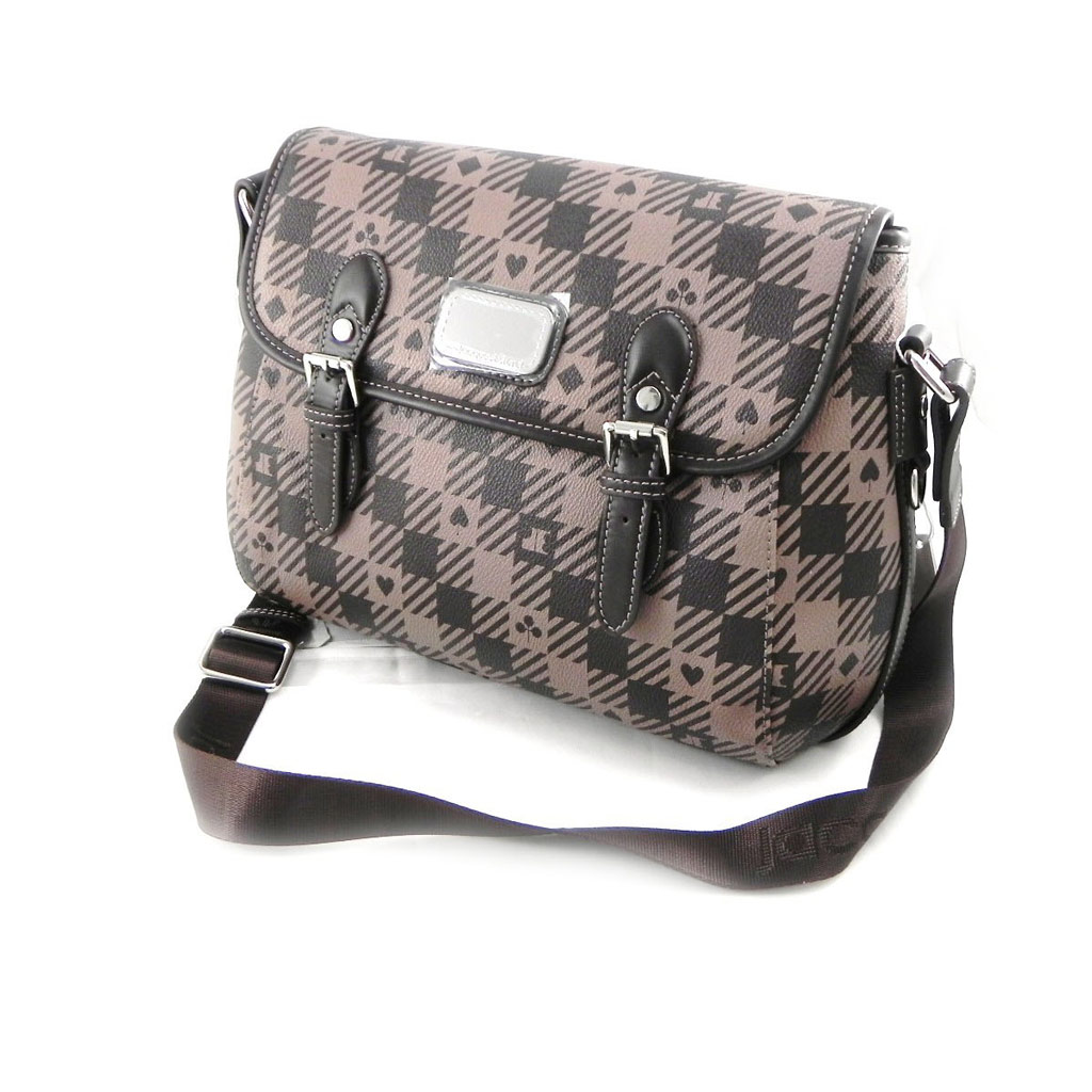 Sac bandoulière \'Jacques Esterel\' marron - [I1327]
