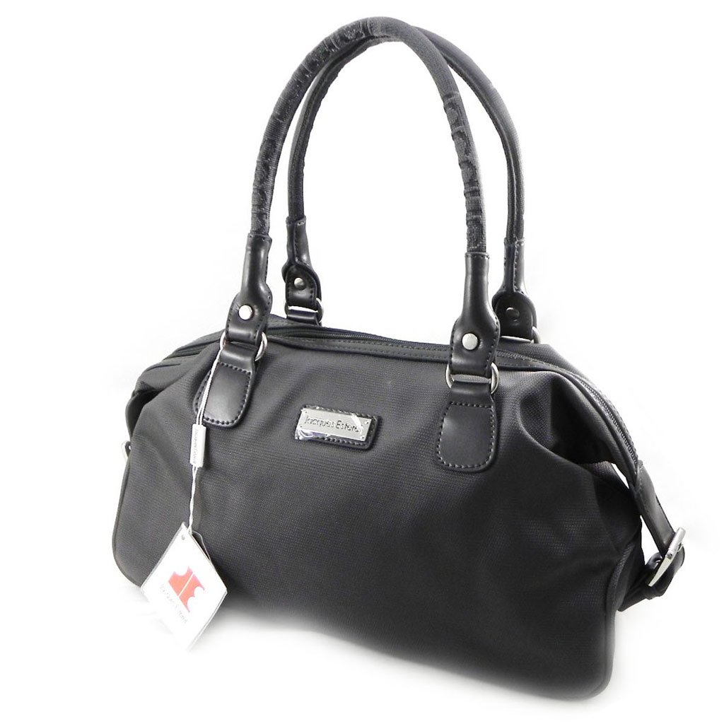 Sac toile \'Jacques Esterel\' gris - [I1328]
