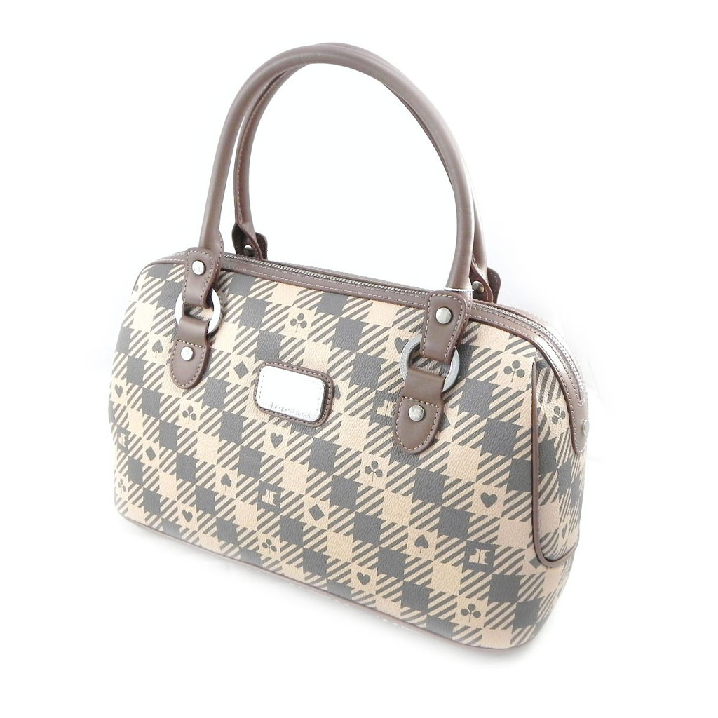 Sac \'Jacques Esterel\' gris rosé - [I1339]