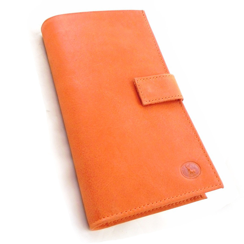 Compagnon Cuir \'Frandi\' orange nubuck - [I7367]