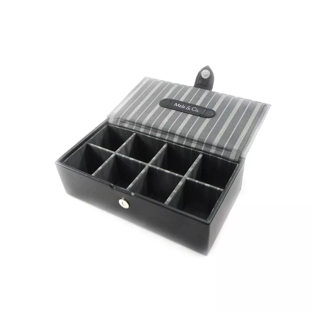 les trésors de lily Coffret à Bijoux / Vide Poches 'Lafayette' gris vert [I7445]