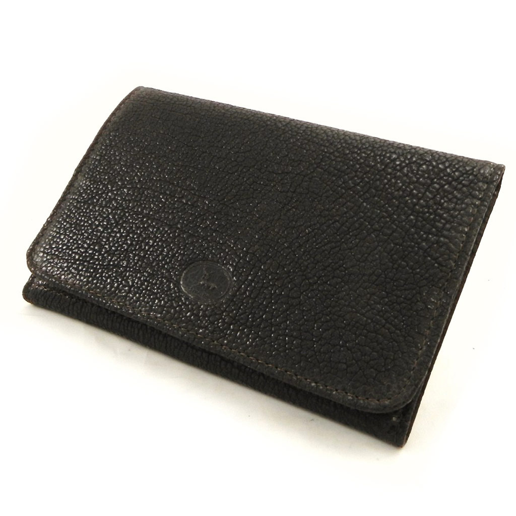 Portefeuille Cuir \'Frandi\' marron cosmos destroy - [I7942]