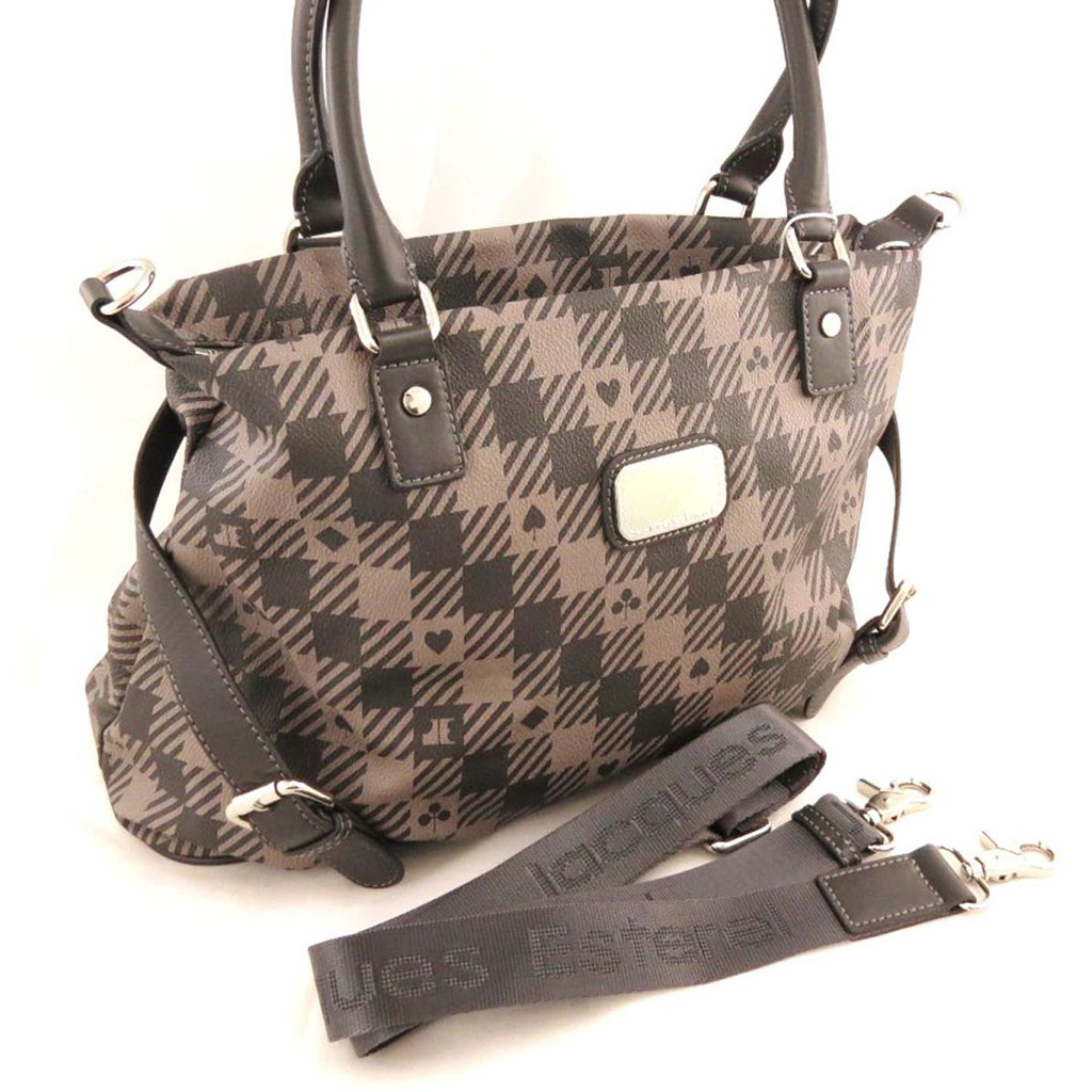 Sac \'Jacques Esterel\' gris foncé - [J3307]