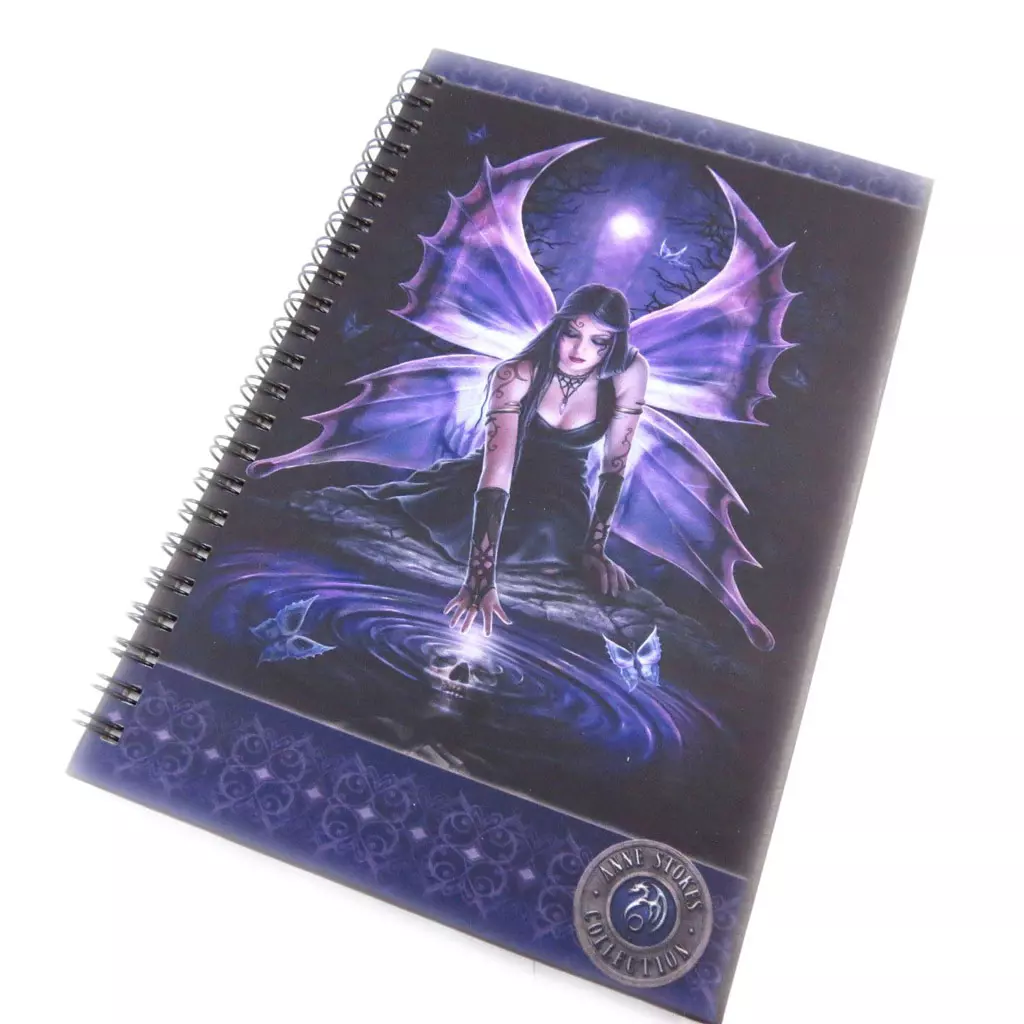 les trésors de lily Carnet à spirales 'Fairy Dreams' bleu nuit [J5594]