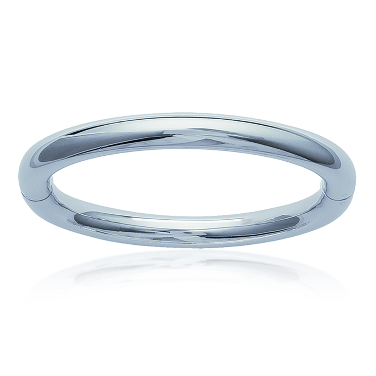 Bracelet Acier \'Chorégraphie\' argenté - 62 mm 8 mm - [J9362]