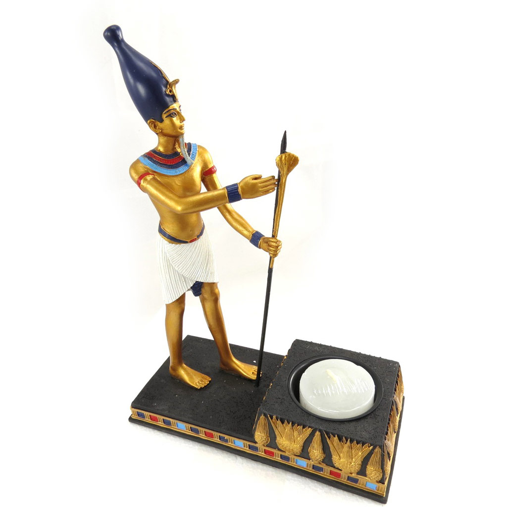 Bougeoir \'Ramses II\' multicolore - [J9941]