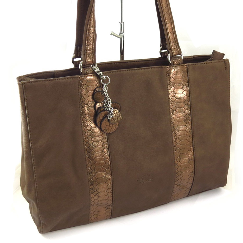 Sac créateur \'Romy\' marron  - [K4377]