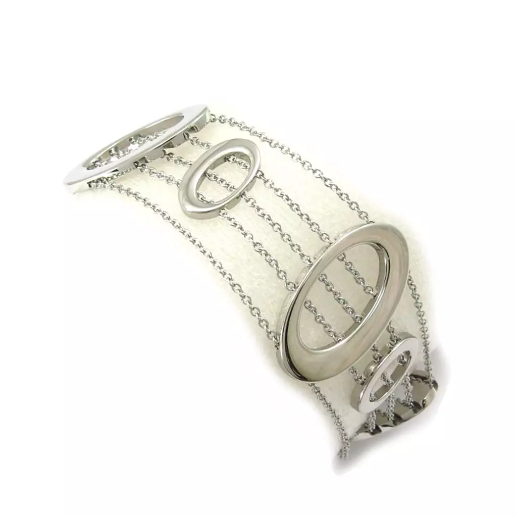 les trésors de lily Bracelet acier 'Chorégraphie' argenté [K6013]