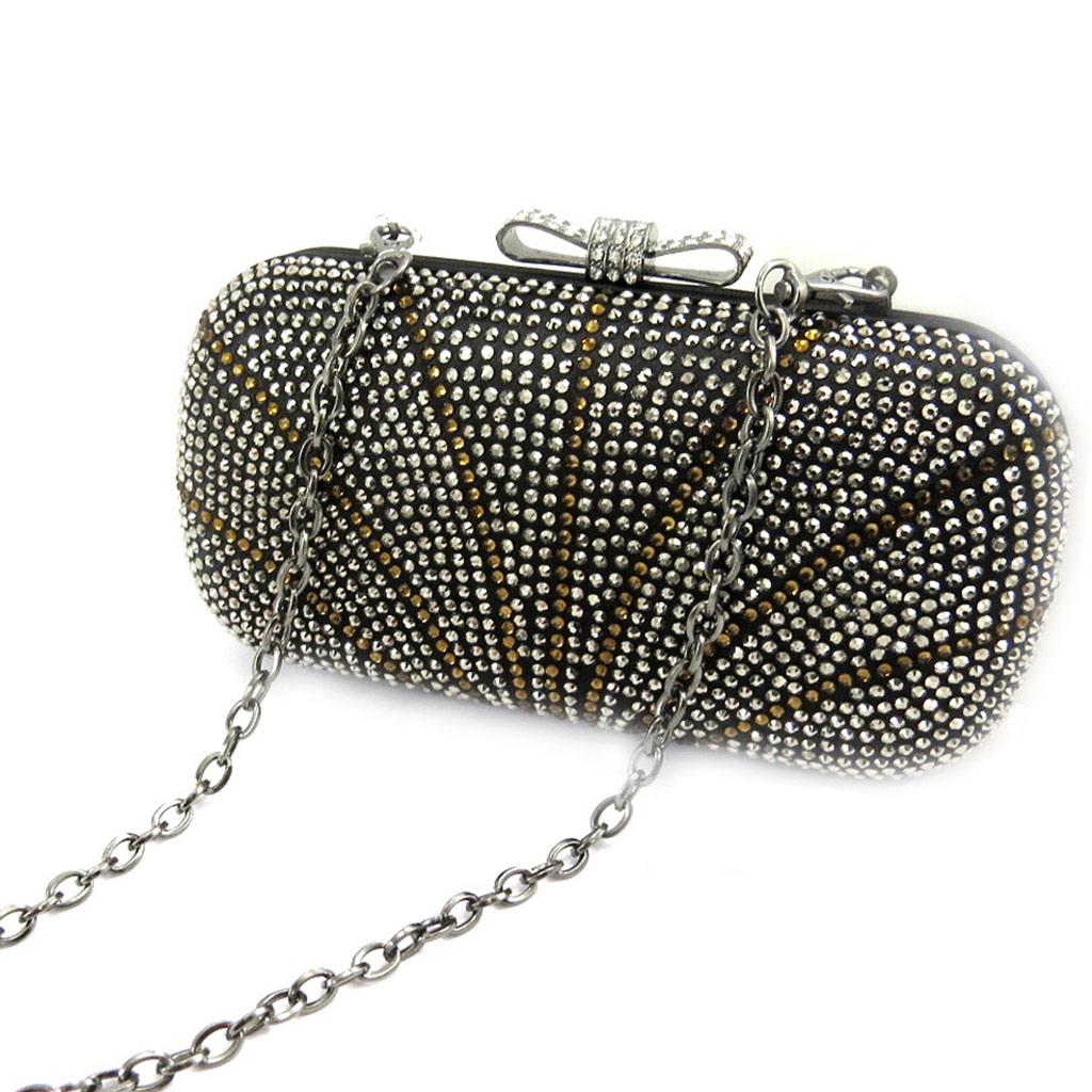 Sac Pochette \'Scarlett\' noir - [L3698]