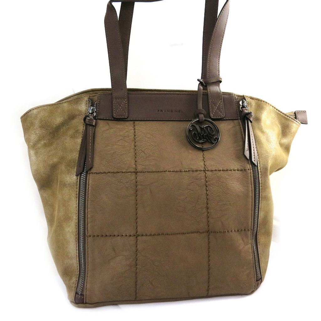 Sac shopping \'Romy\' taupe - [L8299]