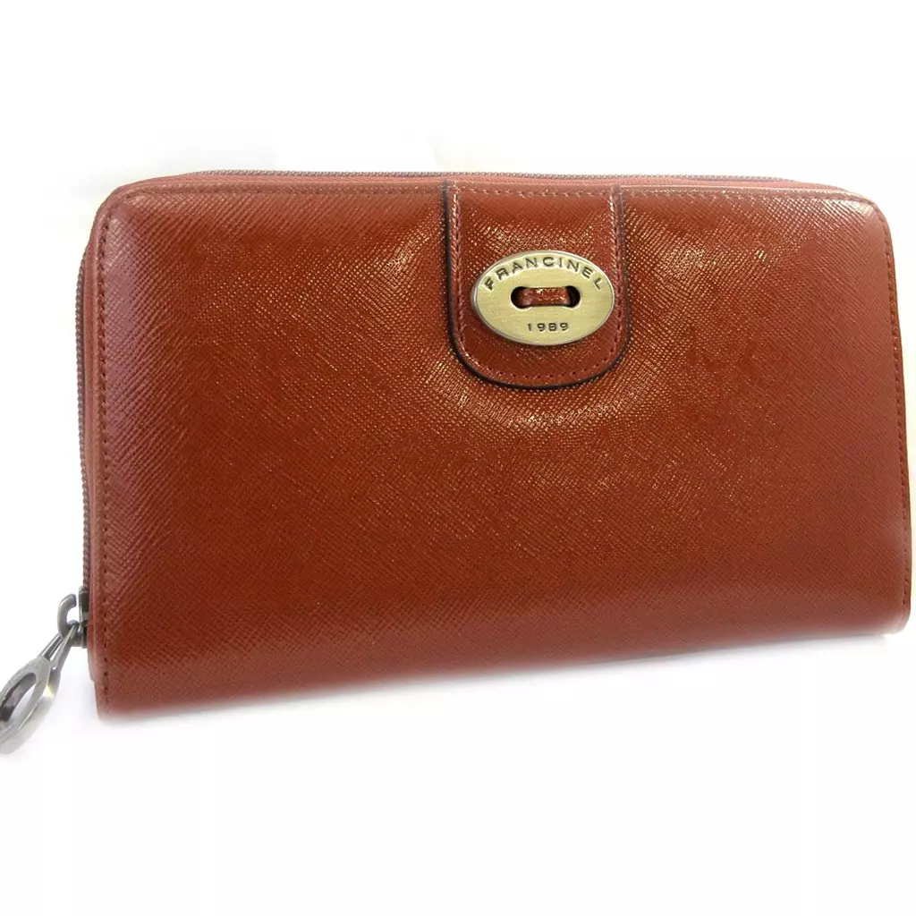 les trésors de lily Compagnon zippé 'Romy' marron [L8609]