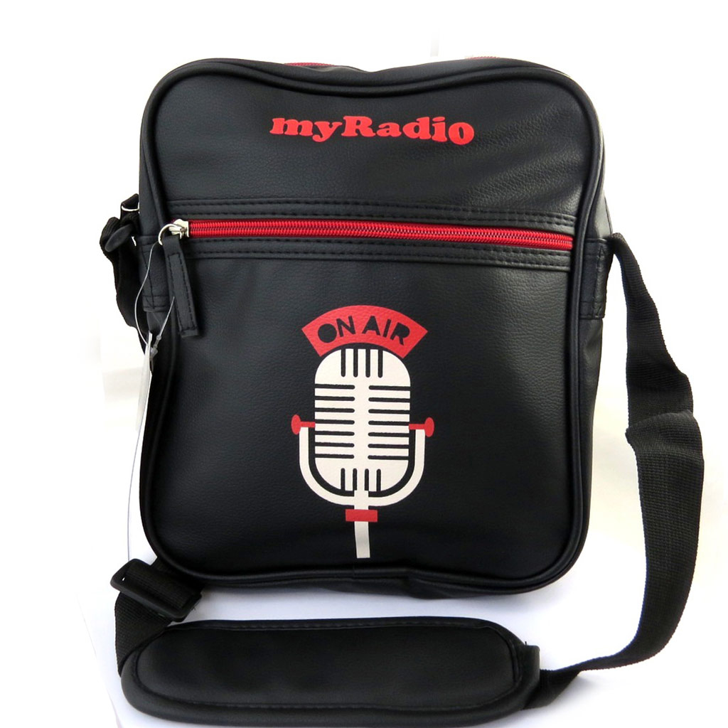 Sac bandoulière \'My Radio\' noir  - [L9313]