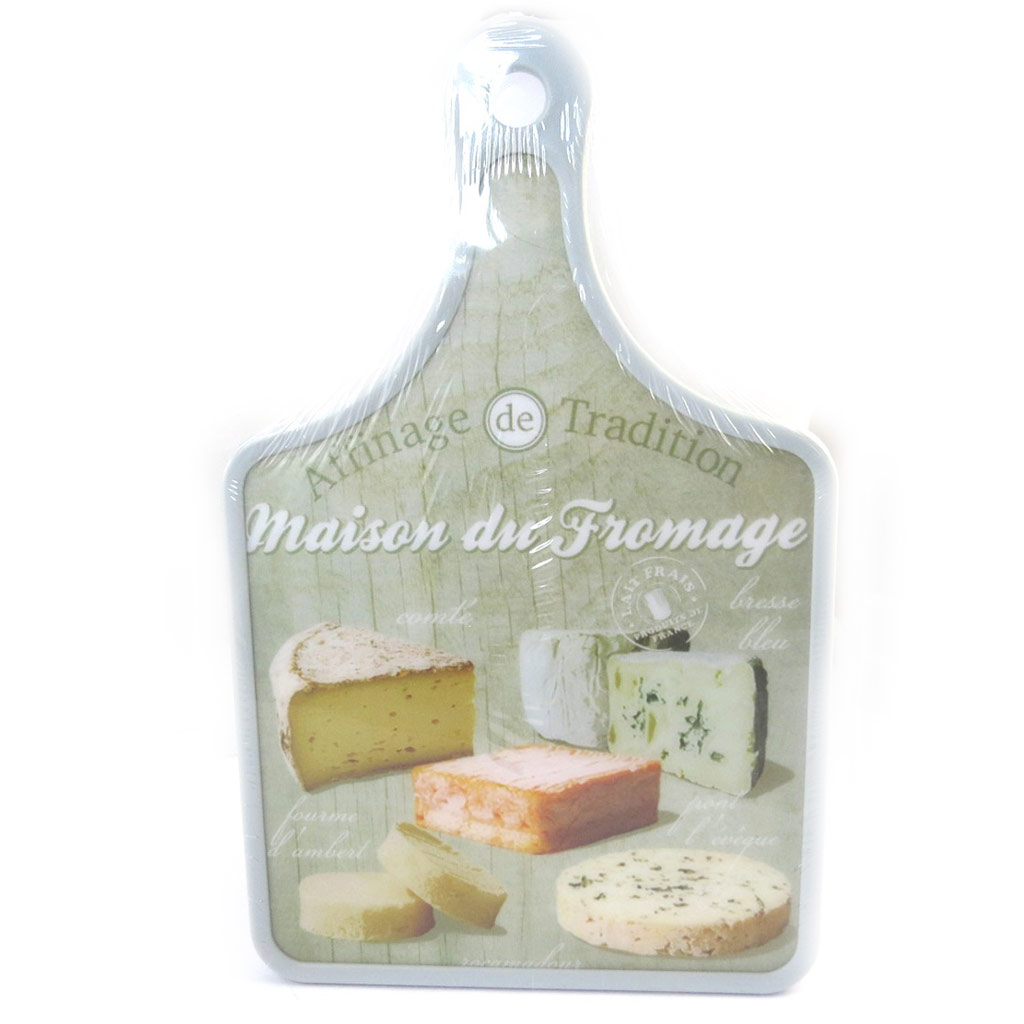Planche à découpe \'Terroir Français\' maison du fromage (30x20 cm) - [M4889]
