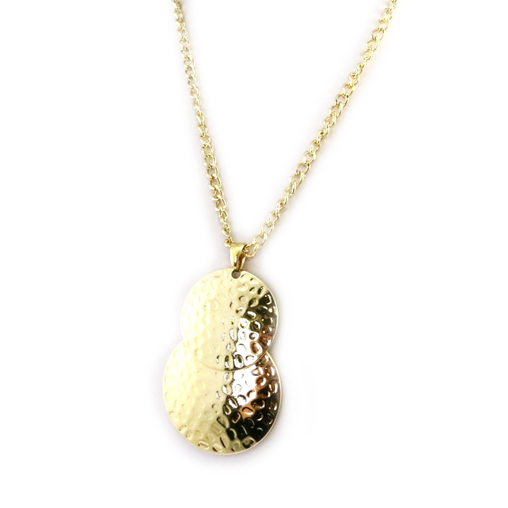 Collier créateur \'Cléopatra\' doré - [M8216]