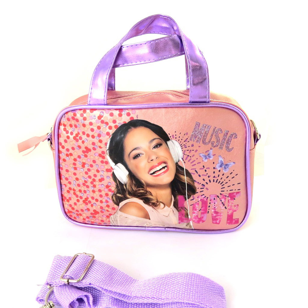 Sac créateur \'Violetta\' rose violet (24x155x55 cm) - [M8292]