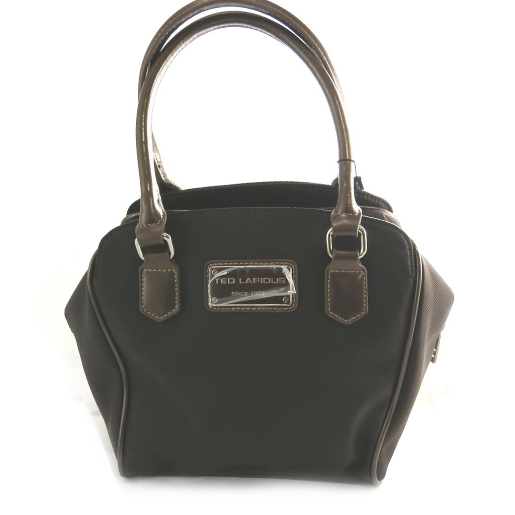 Sac créateur \'Ted lapidus\' marron - [M8614]