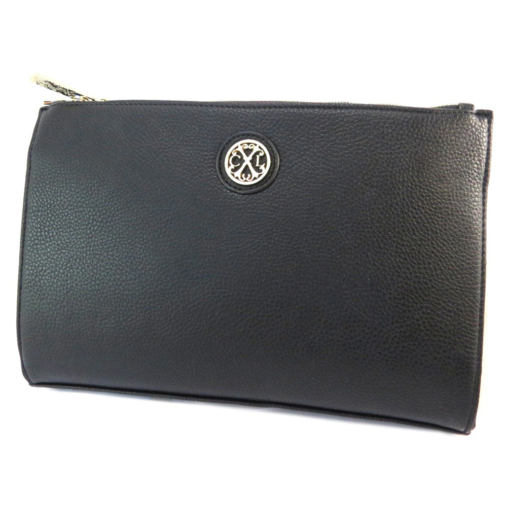 Sac créateur \'Christian Lacroix\' noir  - 30x20x6 cm - [P3042]