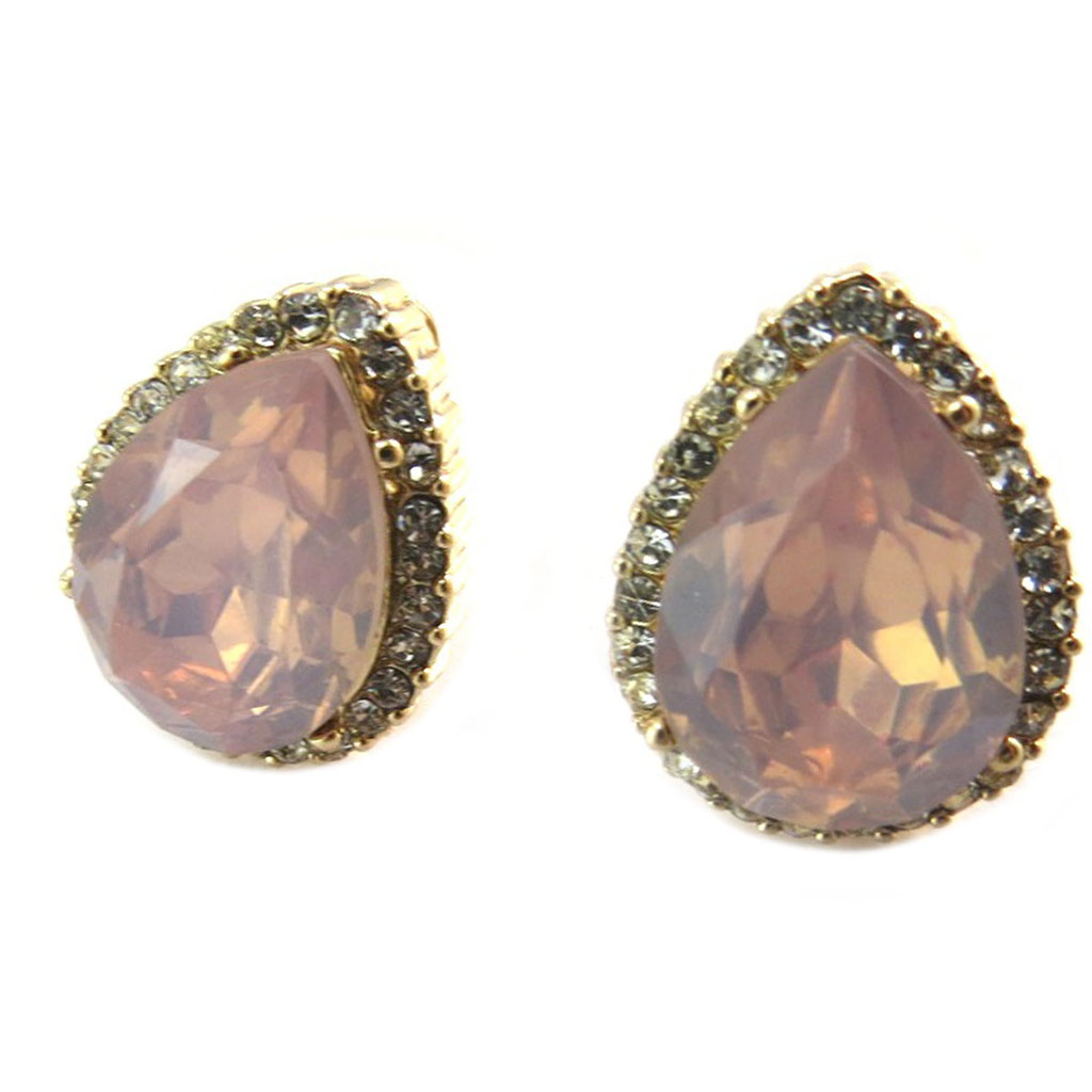 Clips Créateur \'Sissi\' rose doré - 20x16 mm - [P4734]
